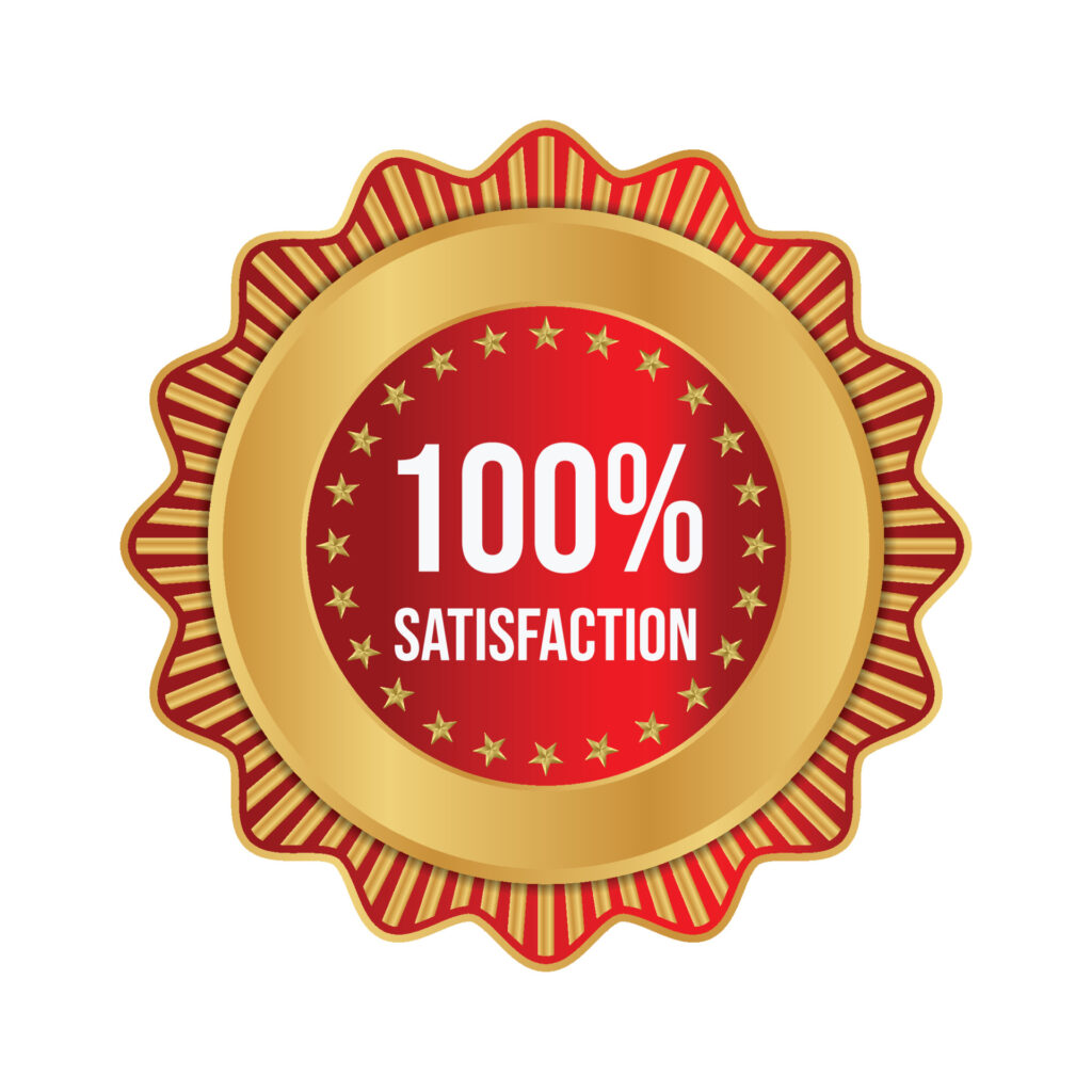 100% Satisfaction