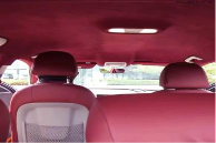 flame laminated automotive headliner